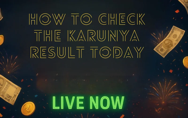 karunya lottery result today check