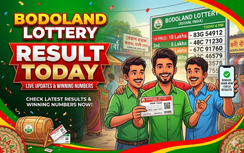 bodoland lottery result​ at Bodolotteries featured image